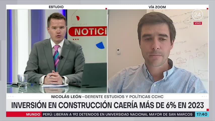 Caída de inversión en construcción: Hemos tenido una baja de 29% en ventas inmobiliarias