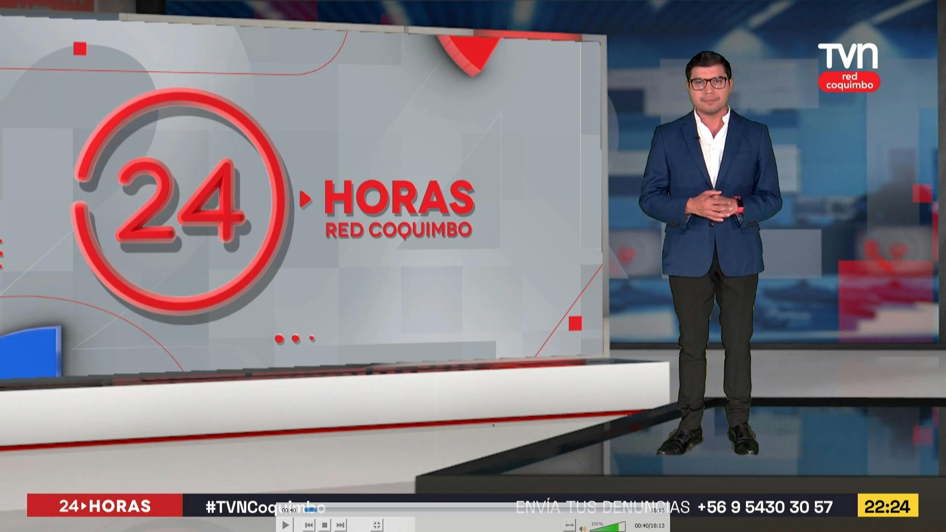 24 Horas Central Red Coquimbo - 23 de Enero  