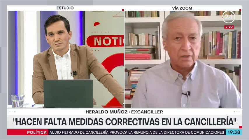 Heraldo Muñoz tras filtración de Cancillería: Esta grabación revela que hay cuestiones por mejorar