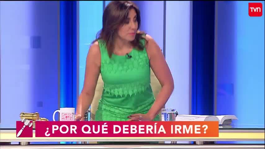 ¿Por qué debería irme? | Carmen Gloria a tu servicio