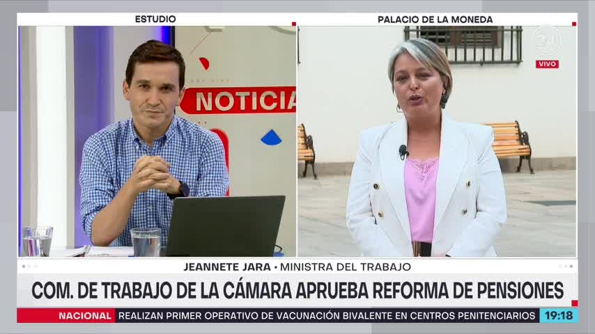 Reforma de pensiones: Requiere no solo los votos de Chile Vamos (...) sino que también un pacto social