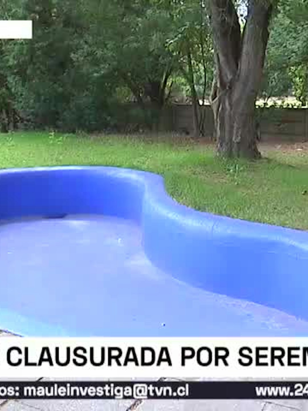 Clausuran piscina Municipal de Villa Alegre