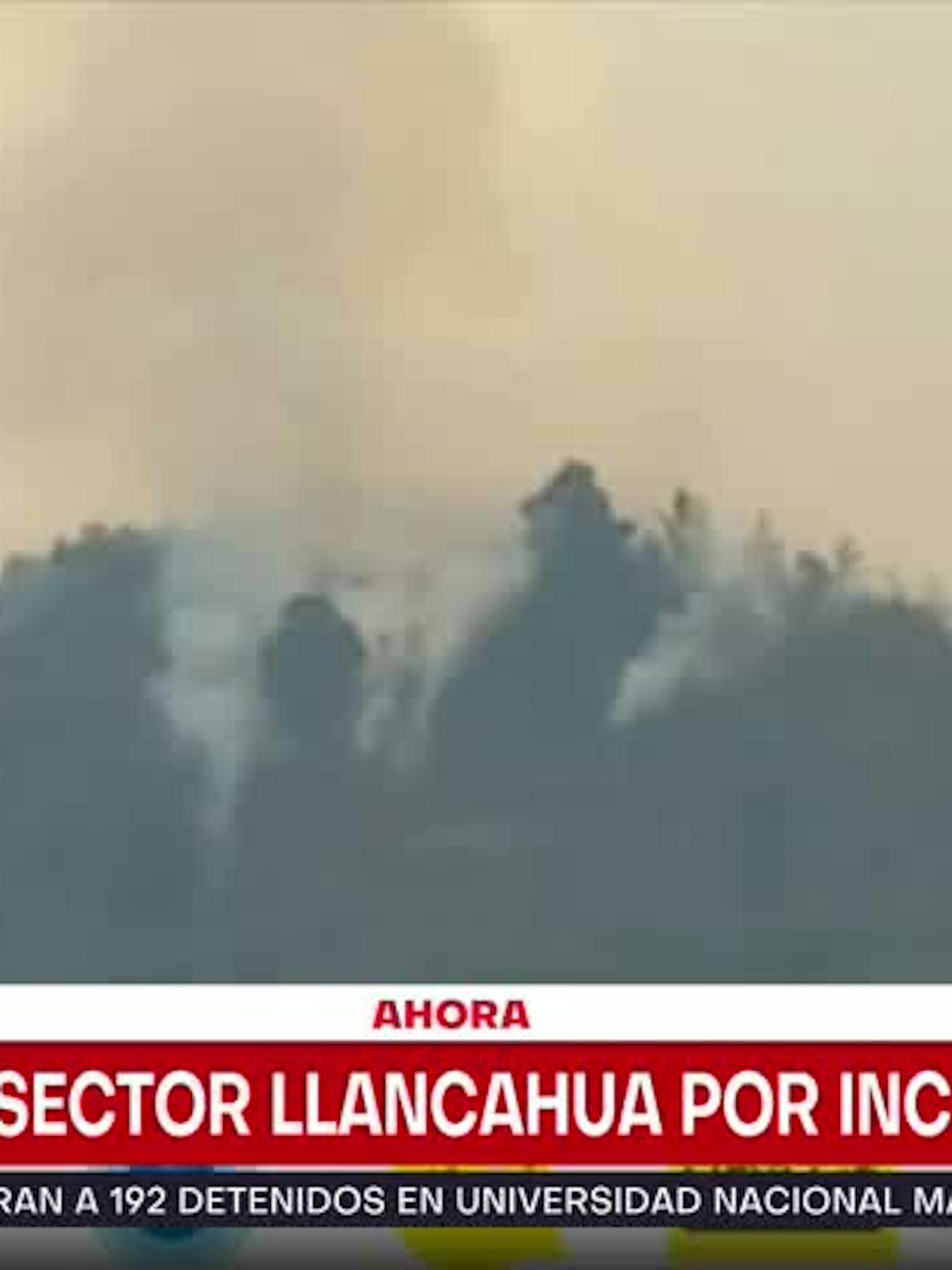 Emiten alerta de evacuación por incendio en San Javier