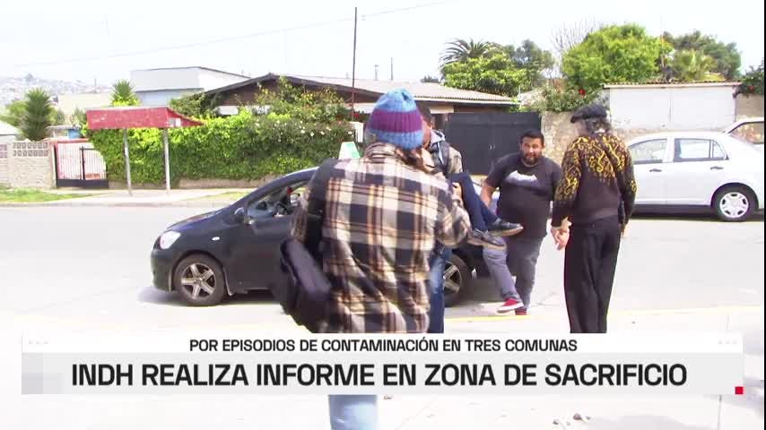 INDH entrega resultados de informe sobre la contaminación en Quintero y Puchuncaví
