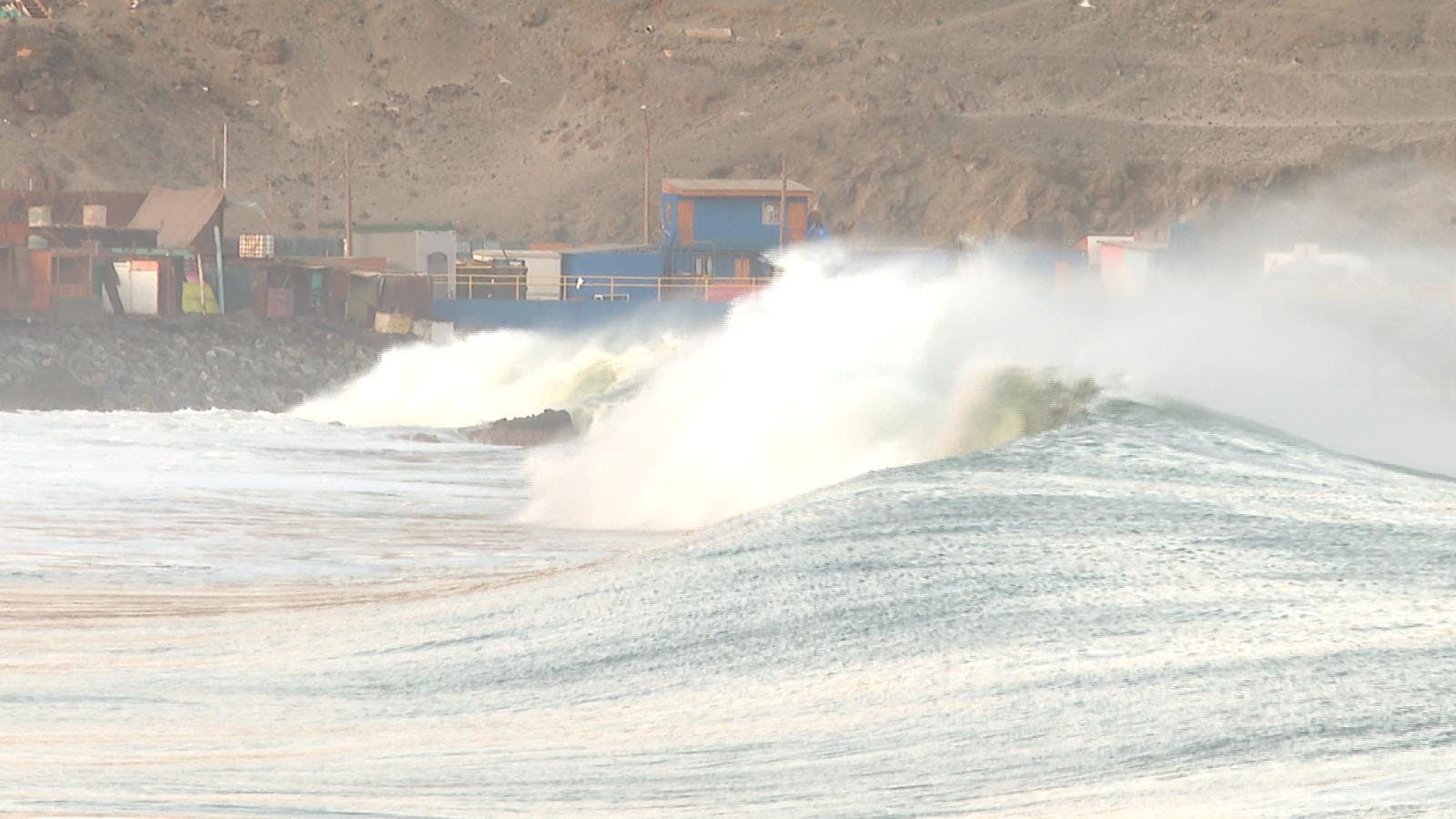 Nuevo fenómeno de marejadas se mantendrá hasta el miércoles