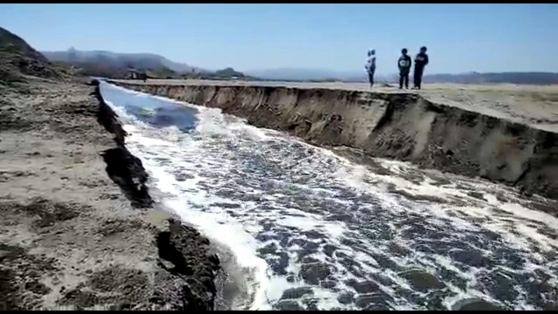 Autoridades regionales desbancan cauce del Río Maipo de San Antonio