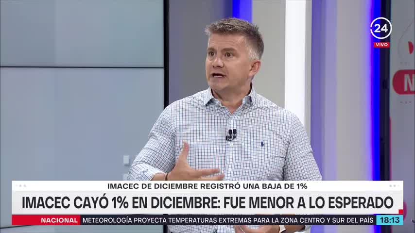 Actividad económica cayó 1% en diciembre 2022: Esperamos que este se mantenga durante primer trimestre de este 2023
