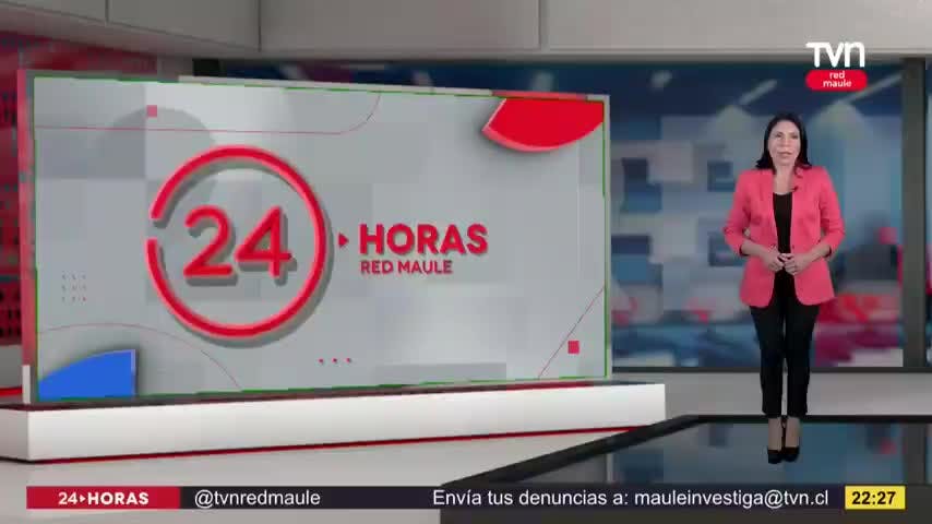 24 horas central - Miércoles 25 de Enero 2023 | TVN Red Maule