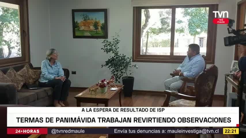 Termas de Panimávida trabajan revirtiendo observaciones