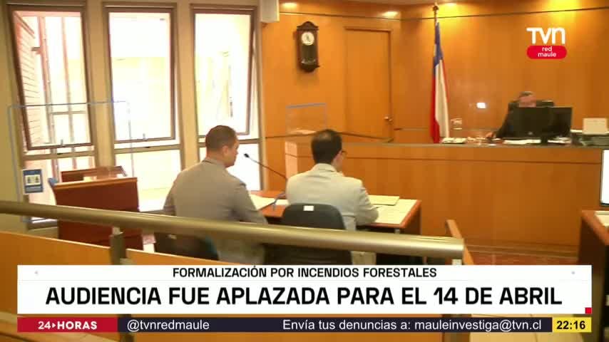 Formalizado por incendios forestales no se presentó a audiencia