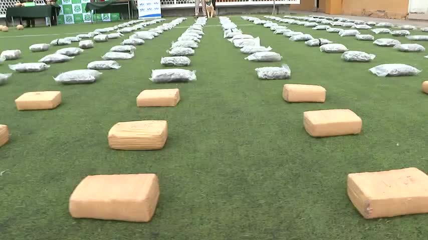 Más de 300 kilos de droga fueron incautados en dos operativos policiales.