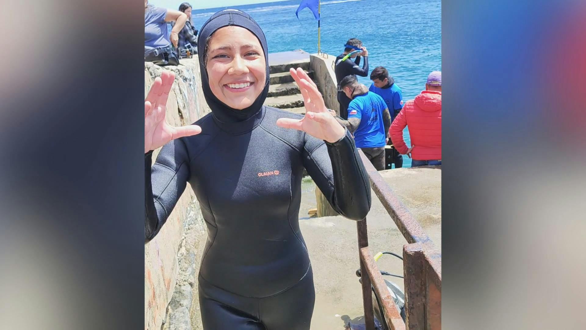 Niña heroína de 13 años salva a buzo de morir ahogado en playa Las Torpederas