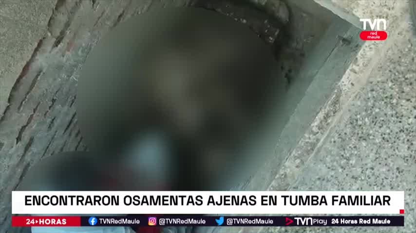 Familia denuncia que encontró osamentas ajenas en tumba familiar ubicada en el Cementerio Parroquial de San Javier