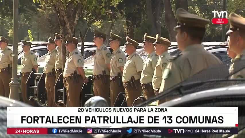 Veinte carros policiales para la region