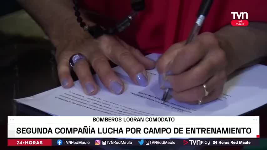 Segunda compañía de Bomberos de San Javier, trabaja por un campo de entrenamiento