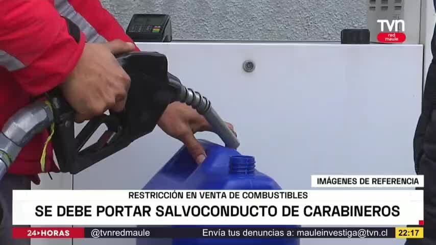 Restringen venta de combustible en bidones