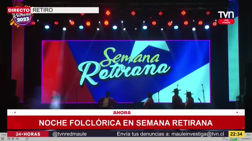 Noche folclórica en Semana Retirana 2023