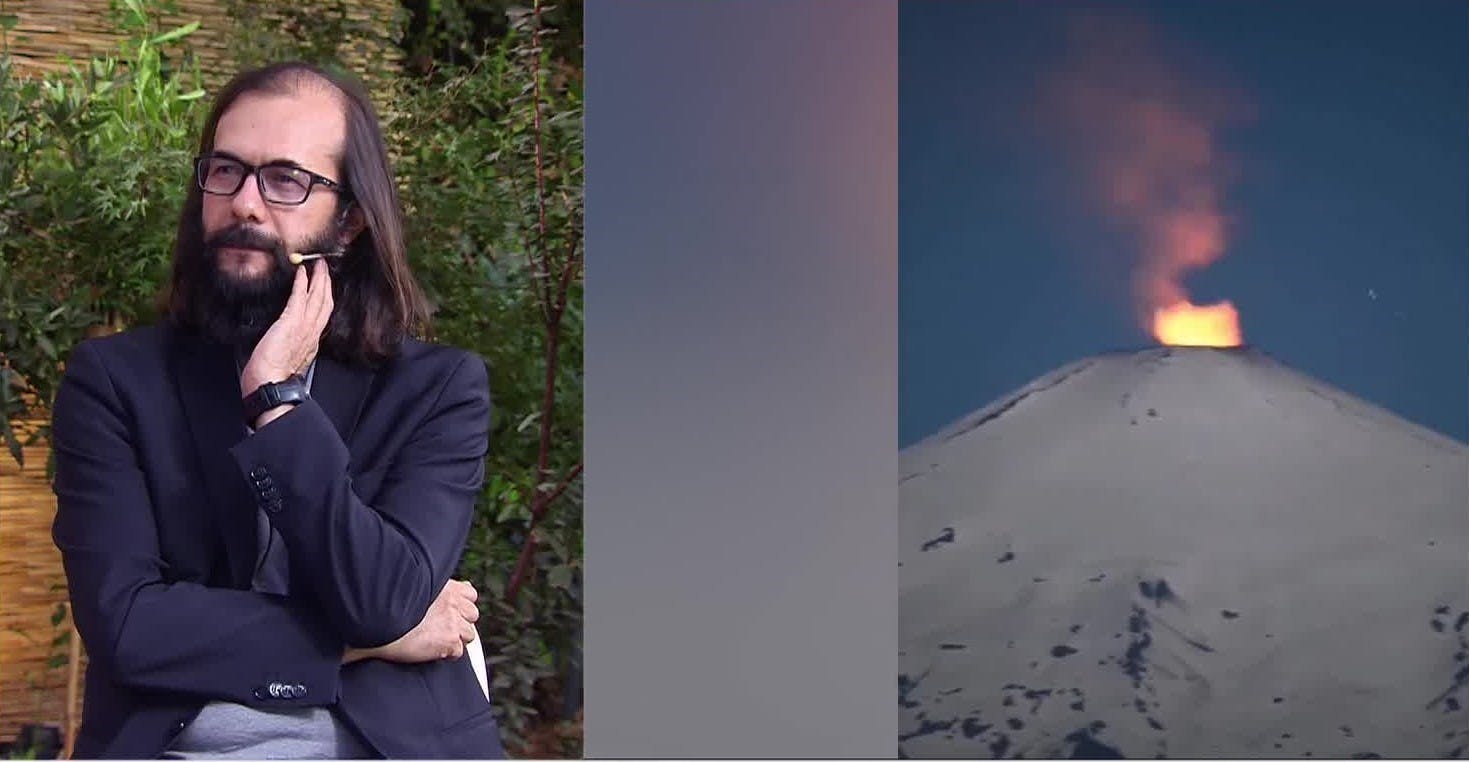 Marcelo Lagos analiza riesgo por alerta de volcanes 
