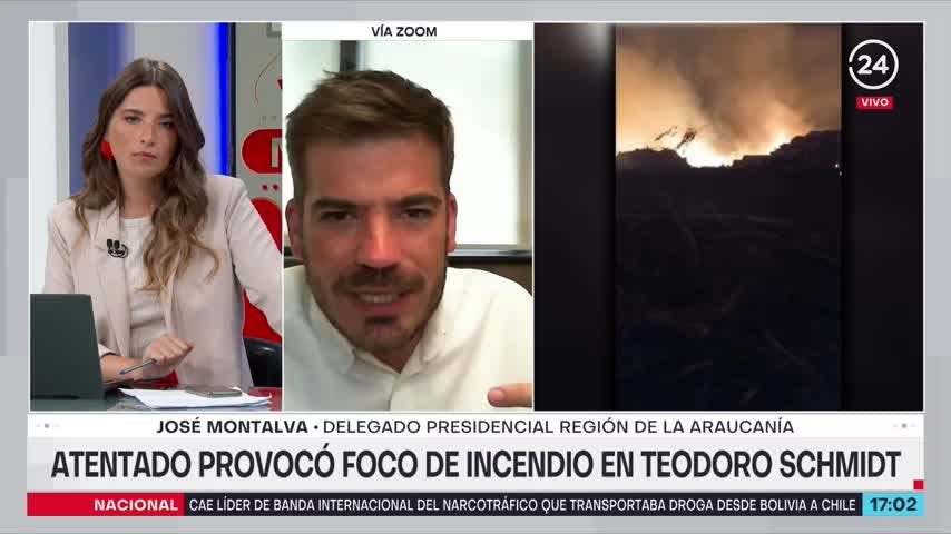 Incendios forestales: Nos vamos a querellar en cada uno de los casos donde haya intencionalidad