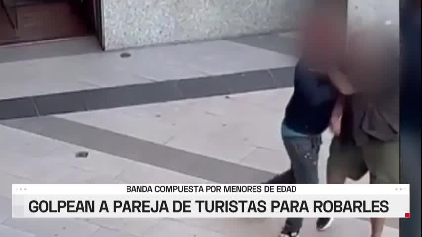 Violento asalto sufre pareja de turistas argentinos en las afueras del mall de 14 Norte