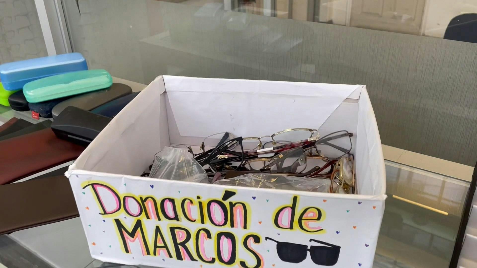 Iniciativa busca reciclar lentes ópticos dentro de la comunidad porteña que más lo necesita