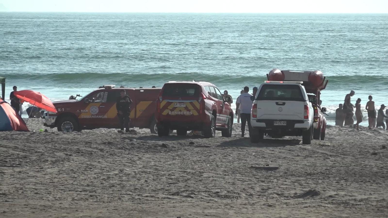 Padre e hijo murieron ahogados tras ser arrastrados por el mar.