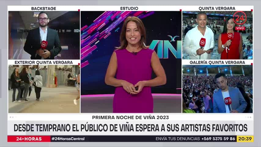 Este domingo comienza el Festival de Viña del Mar