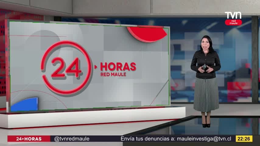  24 horas central - Lunes 13 de febrero 2023 | TVNRedMaule