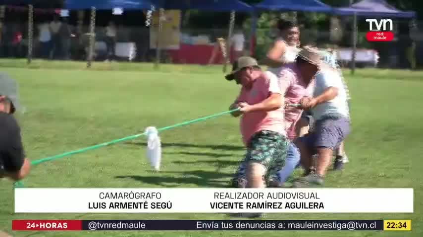 Juegos campesinos en Sector Esperanza de Villa Alegre.