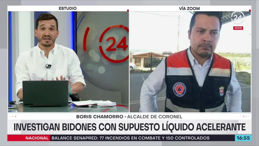 Alcalde de Coronel por 60 bidones encontrados con sustancia acelerante: Es bastante extraño