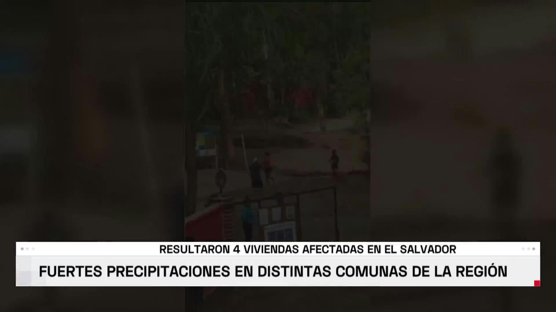 Fuertes precipitaciones
