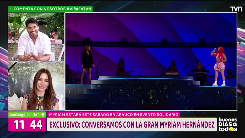 Exclusivo: Conversamos con Myriam Hernández sobre su paso por Viña