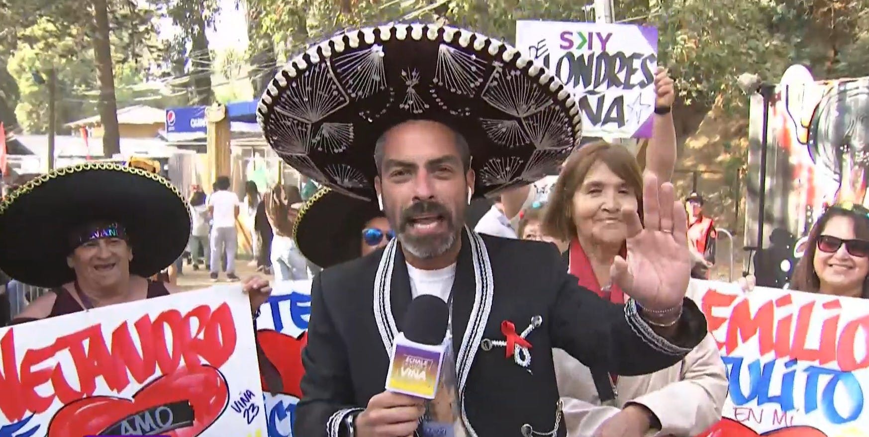 "Te amo más que mi marido": Los carteles que se tomarán la Quinta Vergara esta noche 