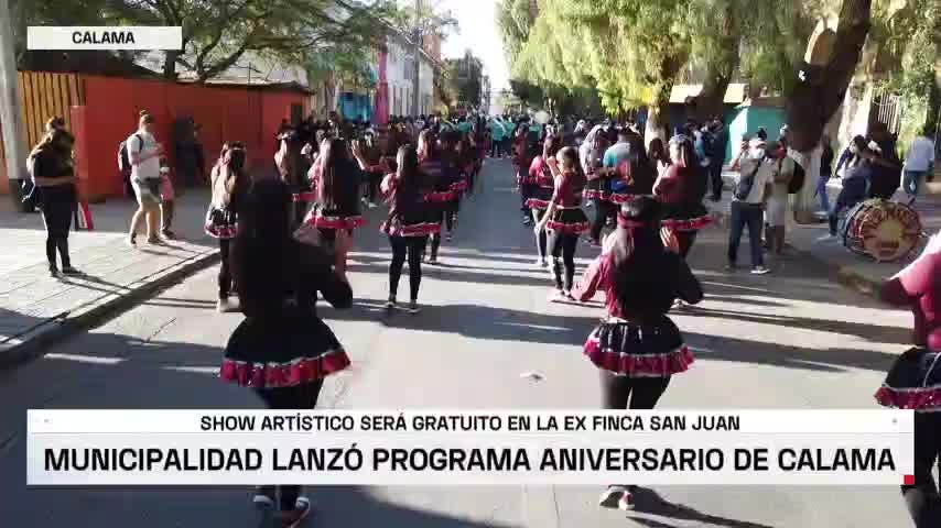 Calama prepara ya su aniversario 144  