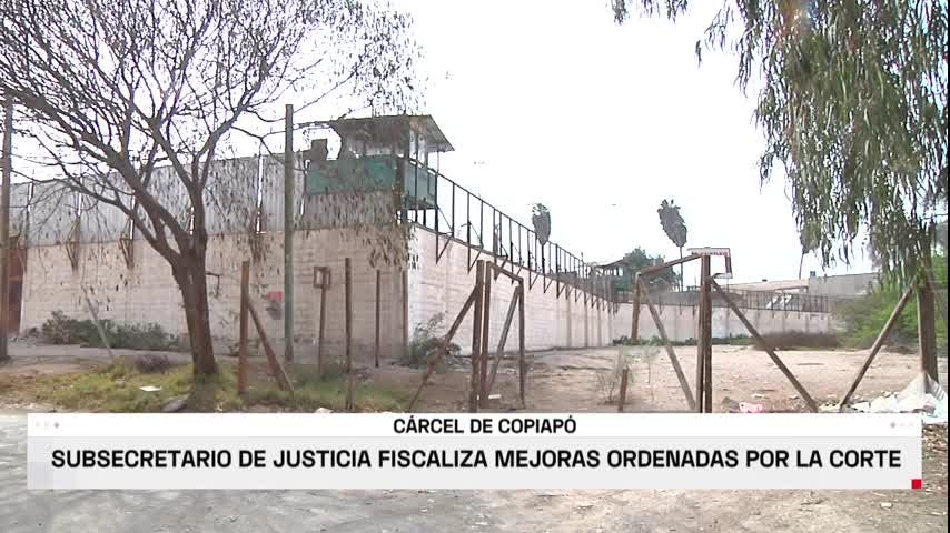 Supervisan condiciones sanitarias en la cárcel de Copiapó