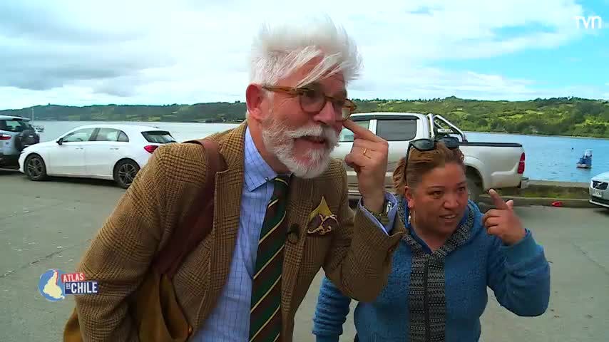 Así recibieron a Federico Sánchez y Marcelo Comparini en su primer viaje a Chiloé
