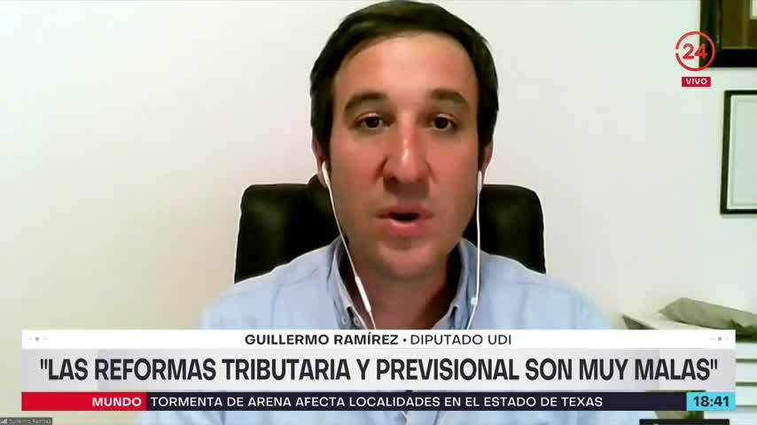 Diputado Ramírez: Las reformas tributaria y de pensiones son muy malas