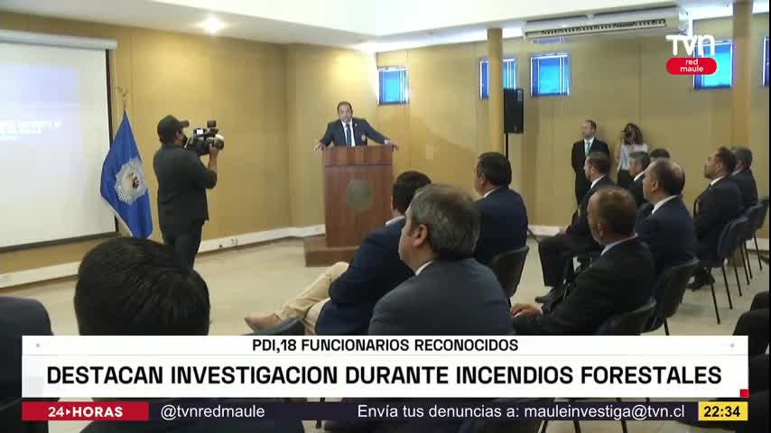 Reconocimiento al equipo preferente de incendios forestales