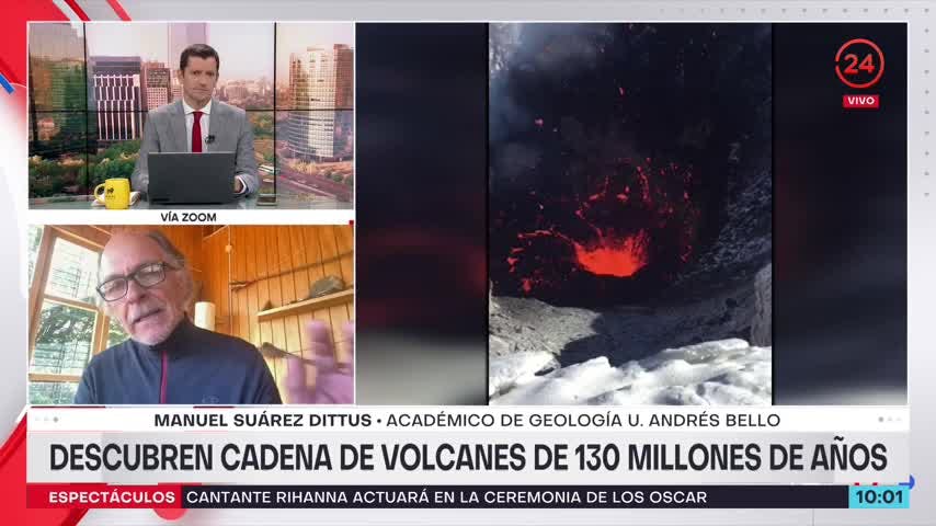 Descubren cadena de volcanes en Aysén: Es un trabajo lento, de muchos especialistas