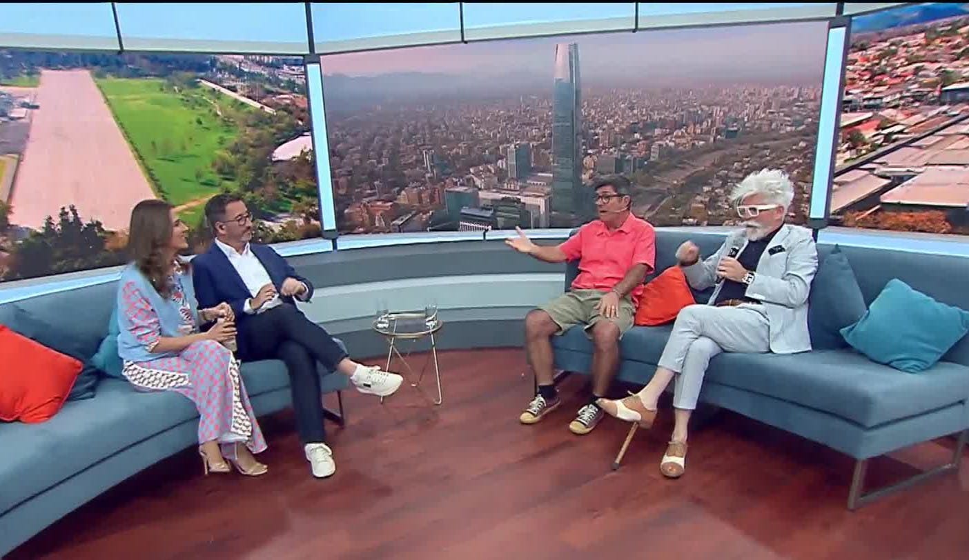 Sánchez y Comparini en el Matinal de Chile