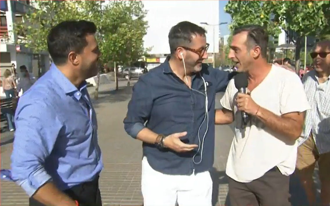 ¡El reencuentro de Álvaro García con el Matinal de Chile!