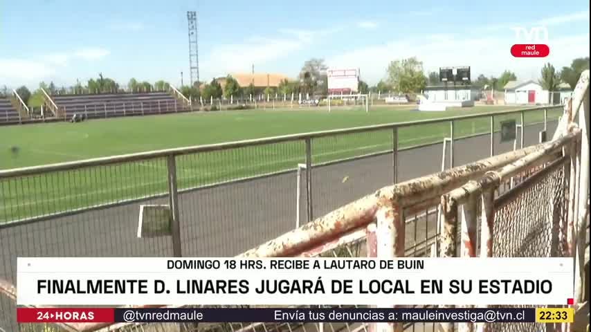 Deportes Linares podrá jugar en su estadio 