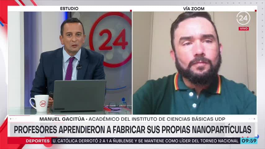 Profesores aprendieron a fabricar sus propias nanopartículas