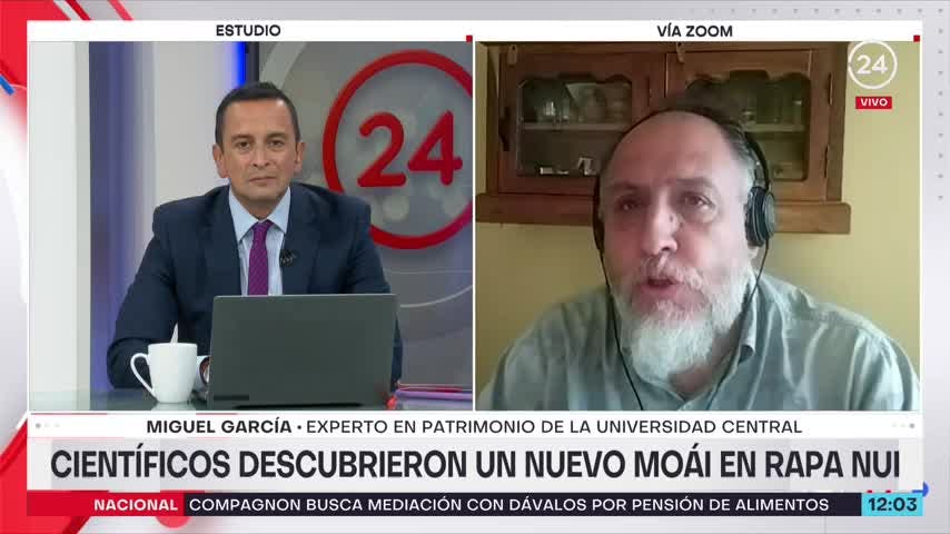 Científicos descubrieron un nuevo moái en Rapa Nui