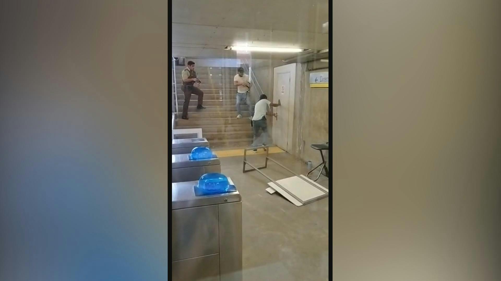Frustran asalto en estación El Sol de Quilpué luego de solitario delincuente tratara de robar la caja fuerte