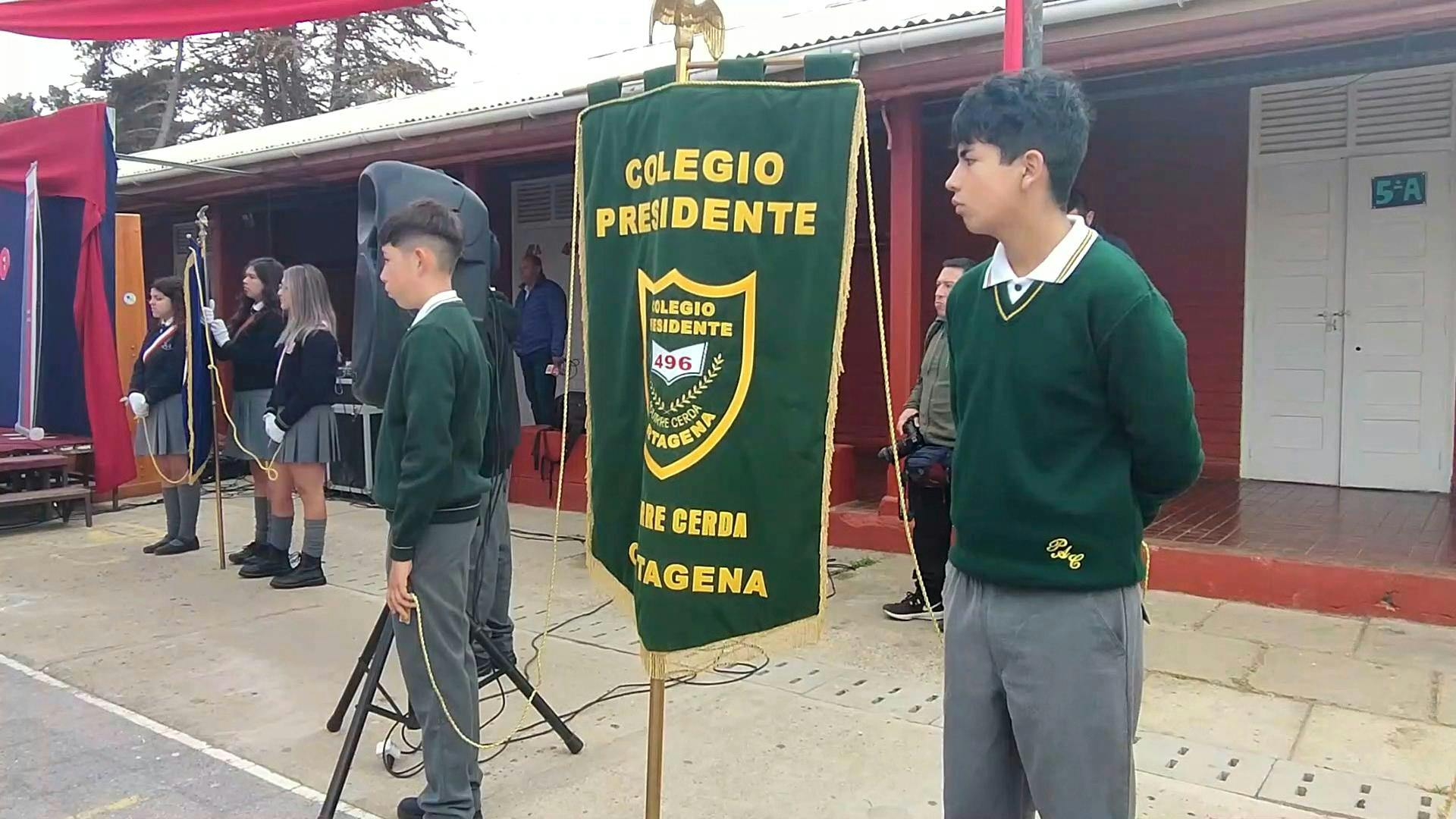 Autoridades inauguran año escolar en la comuna de Cartagena