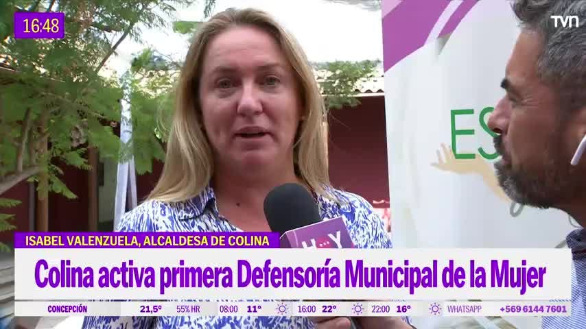Colina activa primera Defensoría Municipal de la Mujer
