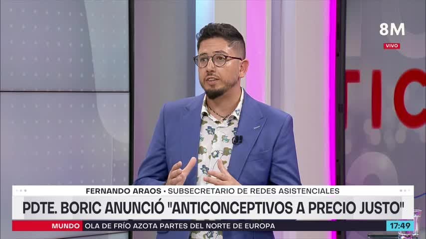 Gobierno anuncia anticonceptivos a precio justo