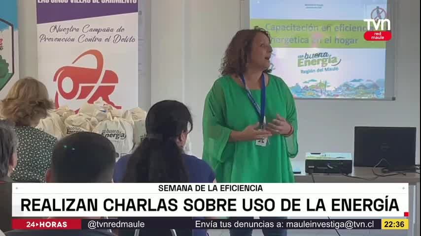 Eficiencia de la energía: Realizan charlas con vecinos