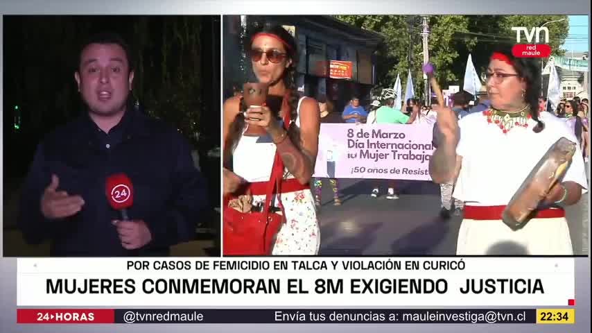  Mujeres marcharon para exigir justicia